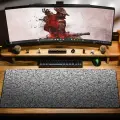 Игровой коврик для мыши DigitalRazor X Kickrocks 900x400x4mm, чёрный, серый, белый