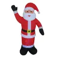 Уличная 3d фигура Надувной Дед Мороз 210 см, проектор, компрессор