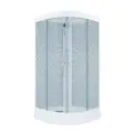 Душевая Кабина Triton Стандарт Мозайка 100*100 А, низкий поддон, поддон 1/4круга, (ДН4), сифон
