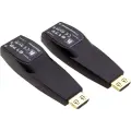 Передатчик и приемник сигнала HDMI по волоконно-оптическому кабелю; кабель 2LC, многомодовый ОМ3, до 200 м,