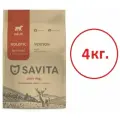 SAVITA сухой корм Беззерновой корм для собак с олениной GRAIN FREE ADULT Venison Potato 4.000 кг 58931 (1 шт)