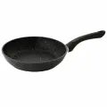 AK-0119A/28N Сковорода алюмин. индукция, с антипригар. покрытием BLACK MARBLE, d 28см(6)