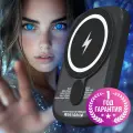 Магнитный пауэрбанк 5000 mAh Luckroute MagSafe Power Bank с быстрой беспроводной зарядкой