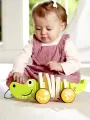 Каталка на веревке Крокодил Hape