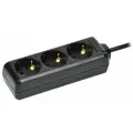 Удлинитель 3х5м с заземл. 16А IP20 У03 250В ПВС 3х1 черн. IEK WYP10-16-03-05-Z-K02
