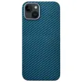 Чехол для iPhone 14 Plus Kzdoo KEVLAR, 2022 iP6.7, синий