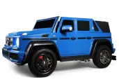 Детский электромобиль Rivertoys Mercedes-Maybach G650 Landaulet (M999MM) двухместный синий