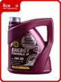 Синтетическое моторное масло MANNOL ENERGY FORMULA JP 5W30 4 л 1060