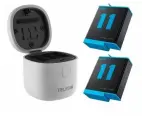 Набор: зарядное устройство Telesin Allin Box на 3 акб + 2 аккумулятора GoPro 9/10/11 Black