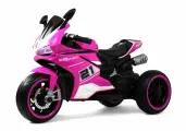 Детский электромотоцикл C005MC розовый