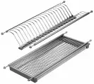 Сушилка для посуды с поддоном GTV 560 мм, нержавеющая сталь (LE 600), в модуль 600