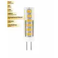 (3 шт.) Светодиодная лампочка Feron G4 230V 7W(580lm) 4000K 4K 220V 50х16 прозрач. LB-433 25864 Нейтральный белый. Цоколь G4