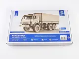 Сборная деревянная модель Baumi КАМАЗ-53501 бортовой с тентом 1/35 арт.11027