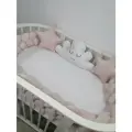 Бортики в кроватку коса и игрушки