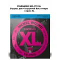 D'ADDARIO Exl170sl струны для 4х струнной бас-гитары
