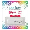 Флешка Perfeo C05 64 ГБ, белый