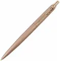 Ручка шариковая PARKER Jotter XL Monochrome Pink Gold PGT, корпус розовое золото, сталь, синяя, 2122755