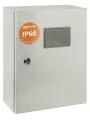Щит распределительный TDM Electric / ТДМ Электрик ЩУ-1ф/1-0-12, металлический 12 модульных расстояний, 1 ряд, IP66, размер 395х310×165мм, SQ0905-0100 / электрика