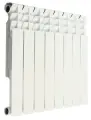 Радиатор биметаллический аквапром BI 500/80 B21, 8 секций, теплоотдача 880Вт, белый