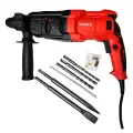 Перфоратор RODEO LRH8261N, 850 Вт в кейсе c набором
