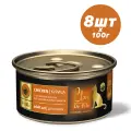 CLAN De File влажные консервы для кошек Курица 100гр (8 штук)