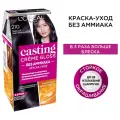 L'Oreal Paris Casting Creme Gloss стойкая краска-уход для волос, 210 черный перламутровый, 254 мл