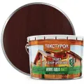 Текстурол WOOD AQUA MATT деревозащитное средство на водной основе Махагон 10л