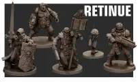 Retinue - Inquisitorial acolytes/Свита - аколиты Инквизиции / Warhammer 40000