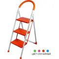 Стремянка Kanat Home Use 3 ступени, разноцветный, в ассортименте (KGM-203)