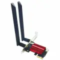 Wi-Fi PCI-E Адаптер AX210 Pro, Wi-Fi 6E 2.4/5/6 ГГц, 5374 Мбит/сек, Bluetooth 5.3, Сетевая Карта для ПК, для Компьютера