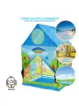 Палатка детская игровая Bondibon домик для детей Зверята весёлые игры, подарок для девочки