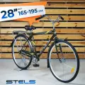 Велосипед городской 28 STELS Avangard 300 С рама 20 оливковый, на рост 165-195см дорожный классический мужской женский