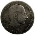 Филиппины 20 сентаво 1882 г.