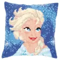 PN-0165924 Набор для вышивания крестом (подушка) Vervaco Disney Frozen Elsa