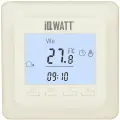 Терморегулятор/термостат с ЖК-дисплеем IQ THERMOSTAT Р (ivory)