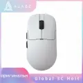 Беспроводная мышь AJAZZ AJ159 APEX, 3 режима, Paw3950 8k , PixArt PAW3950, белая.