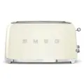 Тостер SMEG TSF02CREU, регулировка степени обжаривания, подогрев, разморозка, 4 ломтика хлеба
