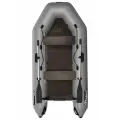 Лодка надувная ПВХ под мотор Фрегат 280 ЕК с килем Серый