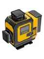 Лазерный уровень мультипризменный Denzel, DLV-360-4C, 30 м, зеленый луч, Li-Ion 2,4 Aч, кейс, 35081
