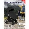 Прогулочная коляска всесезонная Sweet Baby Contente Plus Basic Black