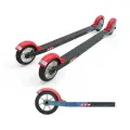 Лыжероллеры KV+ Коньковые Launch Pro Skate Curved 60 см. (Slow Wheels) (черный)