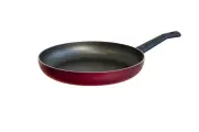 Сковорода DOMO Jolie, алюминиевая, антипригарное покрытие, 28 см, бордовая