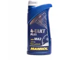 Полусинтетическое моторное масло Mannol 4-Takt Plus, 1 л