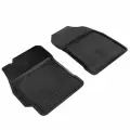 Передние коврики для Toyota Corolla (2007-2013) / Toyota Auris (2006-2012) резина 2 шт