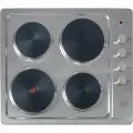 Электрическая варочная поверхность MBS PE-610, конфорок: 4 шт, нержавеющая сталь, независимая, нержавеющая сталь