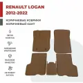 Автомобильные коврики EVA в салон Renault Logan II (2012-2022)