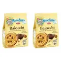 Mulino Bianco Печенье Baiocchi с шоколадно-ореховым кремом, 260 г, 8шт
