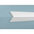 Набор уголков Artiva RT040, белый, для покраски, под клей, 7 шт, 18х18х2000мм