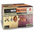 LEMON MOON RETRO Губка для мытья посуды, уникальные цвета, устраняет сложные загрязнения, 10x7.1 см, 6 шт, 1 уп Шахматы