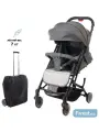 Коляска Forest Kids Tilda, прогулочная, 0-3 лет, EVA-колеса, цвет серый